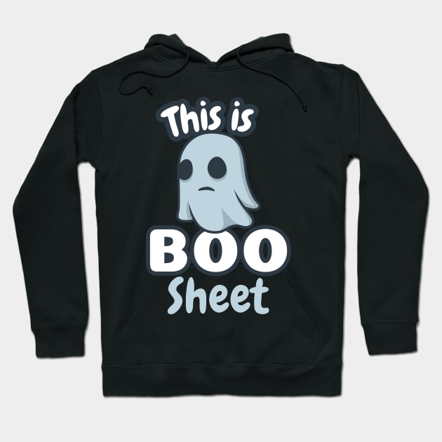 this is some boo sheet funny ghost holloween design Hoodie by legend